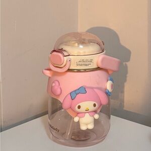 Pink My Melody Water Bottle